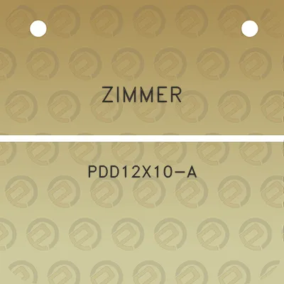 zimmer-pdd12x10-a