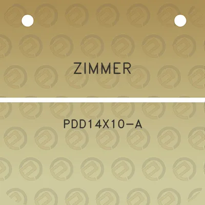 zimmer-pdd14x10-a