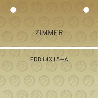 zimmer-pdd14x15-a