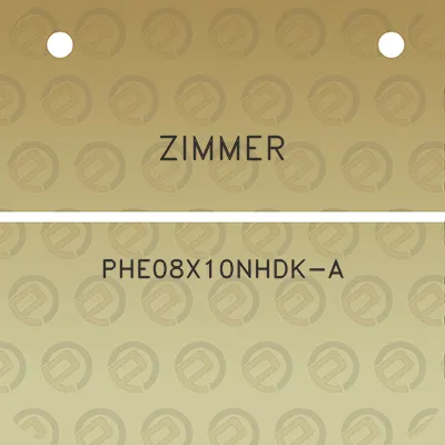 zimmer-phe08x10nhdk-a