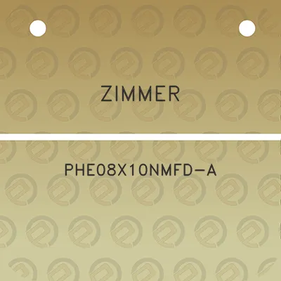 zimmer-phe08x10nmfd-a