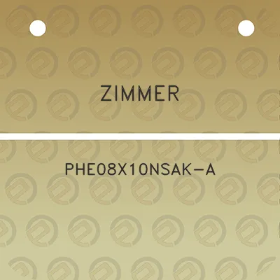 zimmer-phe08x10nsak-a