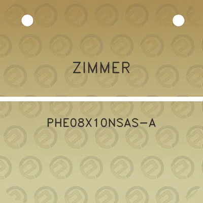 zimmer-phe08x10nsas-a