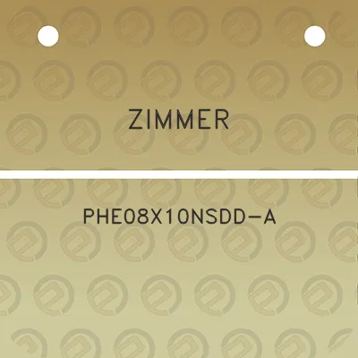 zimmer-phe08x10nsdd-a