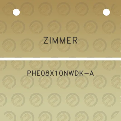 zimmer-phe08x10nwdk-a