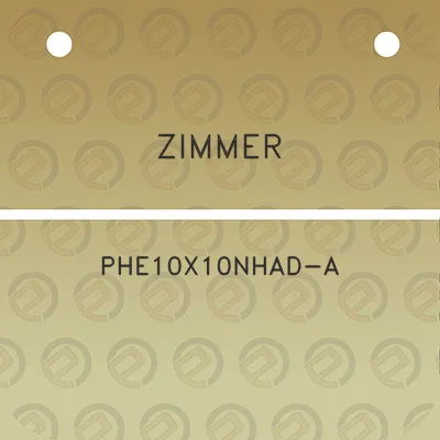 zimmer-phe10x10nhad-a