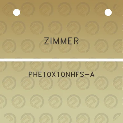 zimmer-phe10x10nhfs-a