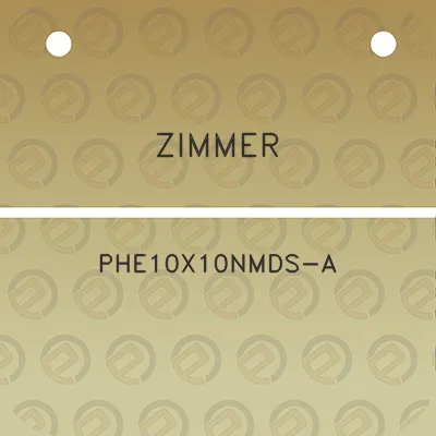 zimmer-phe10x10nmds-a