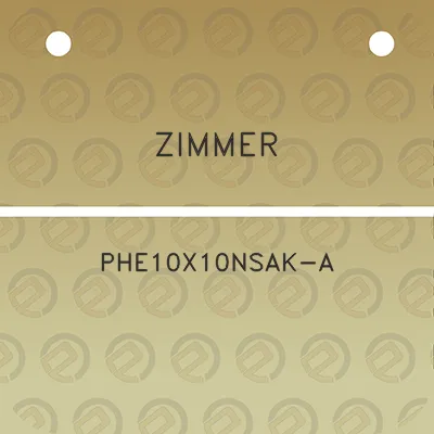 zimmer-phe10x10nsak-a