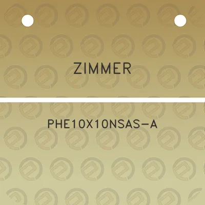 zimmer-phe10x10nsas-a