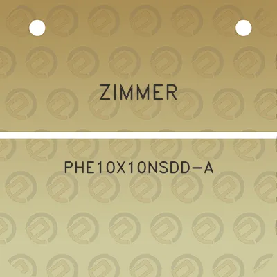 zimmer-phe10x10nsdd-a