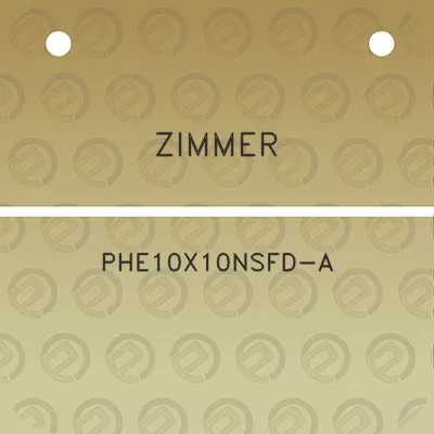 zimmer-phe10x10nsfd-a