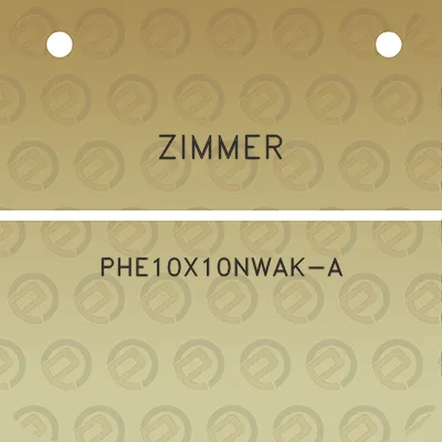 zimmer-phe10x10nwak-a