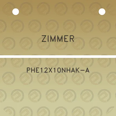 zimmer-phe12x10nhak-a