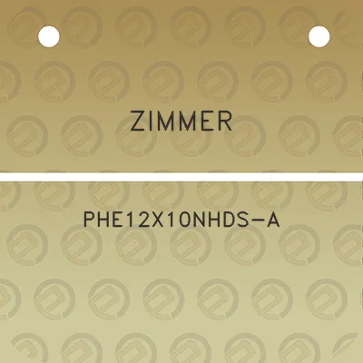 zimmer-phe12x10nhds-a