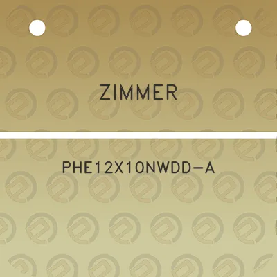 zimmer-phe12x10nwdd-a