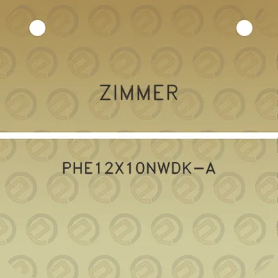 zimmer-phe12x10nwdk-a