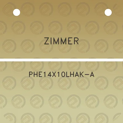 zimmer-phe14x10lhak-a