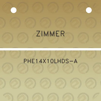 zimmer-phe14x10lhds-a