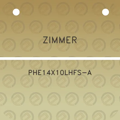 zimmer-phe14x10lhfs-a