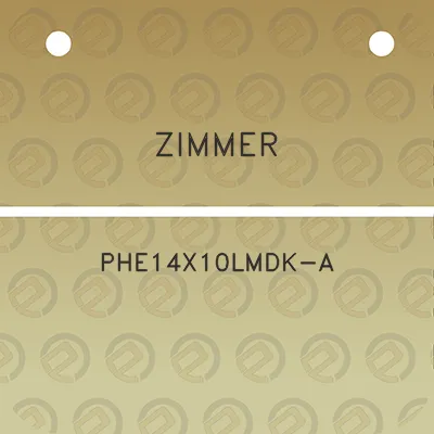 zimmer-phe14x10lmdk-a