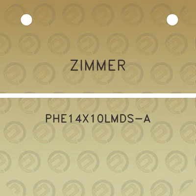 zimmer-phe14x10lmds-a