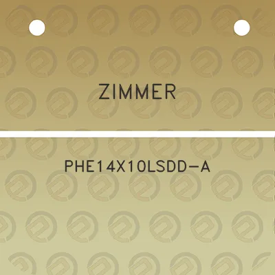 zimmer-phe14x10lsdd-a