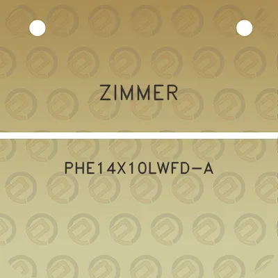 zimmer-phe14x10lwfd-a