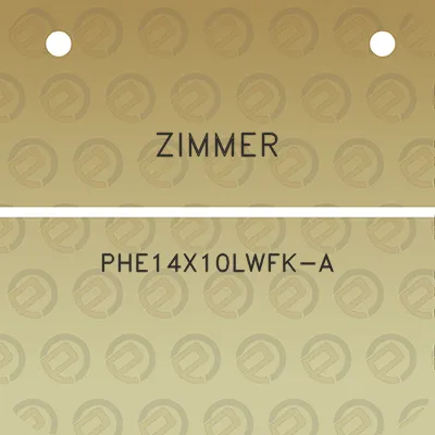 zimmer-phe14x10lwfk-a