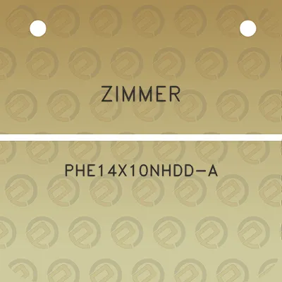 zimmer-phe14x10nhdd-a