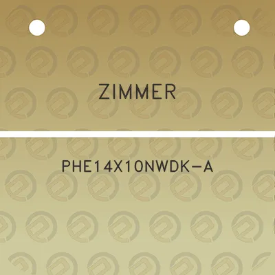 zimmer-phe14x10nwdk-a