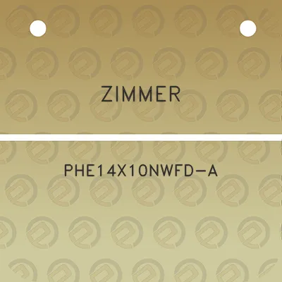 zimmer-phe14x10nwfd-a