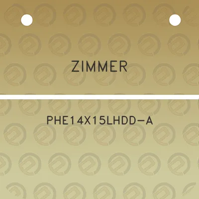 zimmer-phe14x15lhdd-a