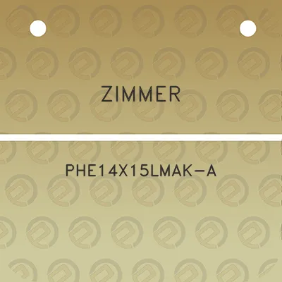 zimmer-phe14x15lmak-a