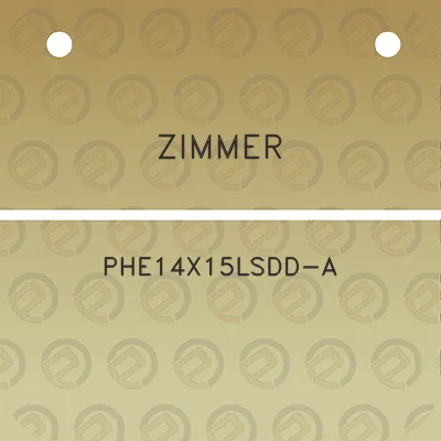 zimmer-phe14x15lsdd-a