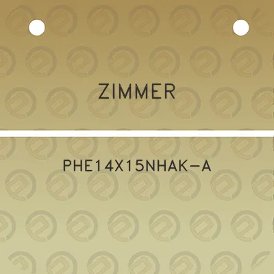 zimmer-phe14x15nhak-a