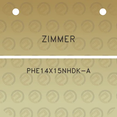 zimmer-phe14x15nhdk-a