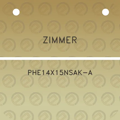 zimmer-phe14x15nsak-a