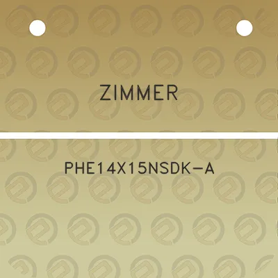 zimmer-phe14x15nsdk-a