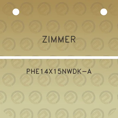 zimmer-phe14x15nwdk-a