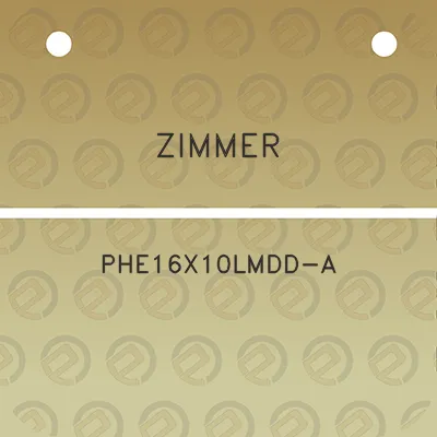 zimmer-phe16x10lmdd-a