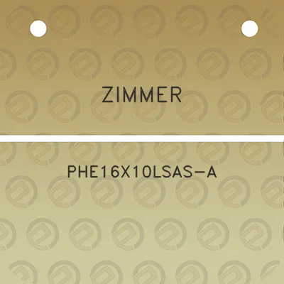 zimmer-phe16x10lsas-a