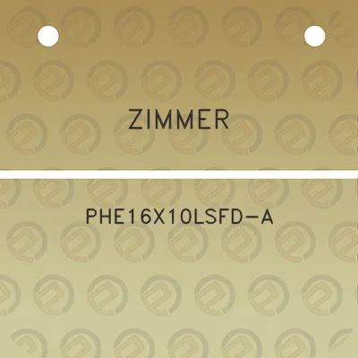 zimmer-phe16x10lsfd-a