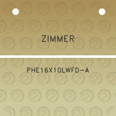 zimmer-phe16x10lwfd-a