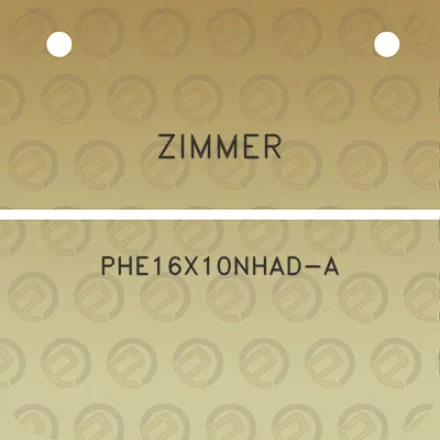 zimmer-phe16x10nhad-a