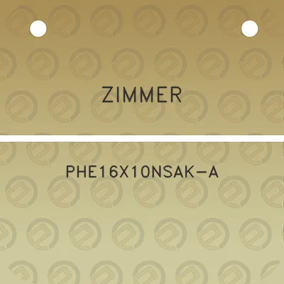 zimmer-phe16x10nsak-a