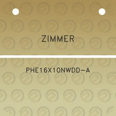 zimmer-phe16x10nwdd-a