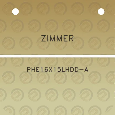 zimmer-phe16x15lhdd-a