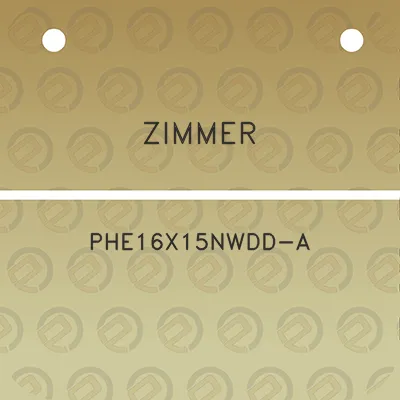 zimmer-phe16x15nwdd-a