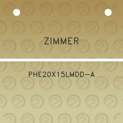 zimmer-phe20x15lmdd-a